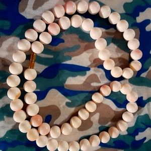 Angel Skin Coral Necklace